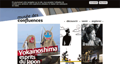 Desktop Screenshot of museedesconfluences.fr